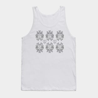 Baroque Ouija board | Planchette | Mystical pattern | Esthetic Tank Top